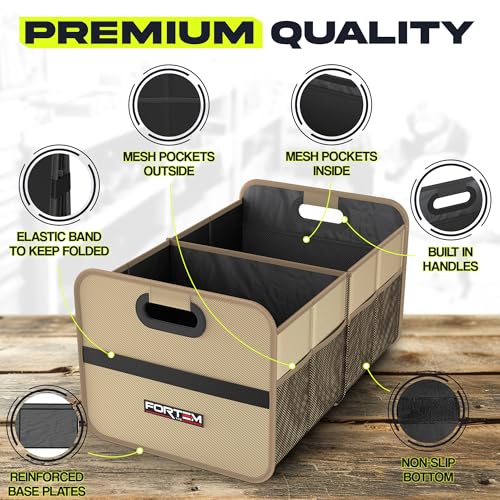 Trunk Organizer - Car Organizer & Storage for SUVs, Trucks, Sedans - view 3