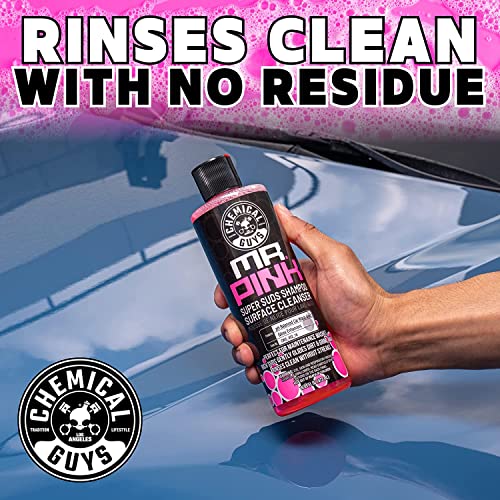 Mr. Pink Foaming Car Wash Soap & Chenille Mitt Kit, 16 oz - view 4