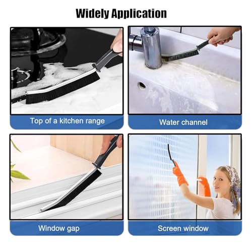 12PCS Window Track Cleaning Set, Groove Gap Cleaning Brush Kit - view 7