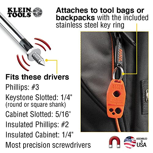 55419SP-14 Tool Bag with 14 Pockets and MAG2 Magnetizer/Demagnetizer for Screwdriver Bits and Tips - view 7