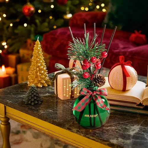 Balsam & Cedar Christmas Reed Diffuser Set, 5.07 oz - view 5