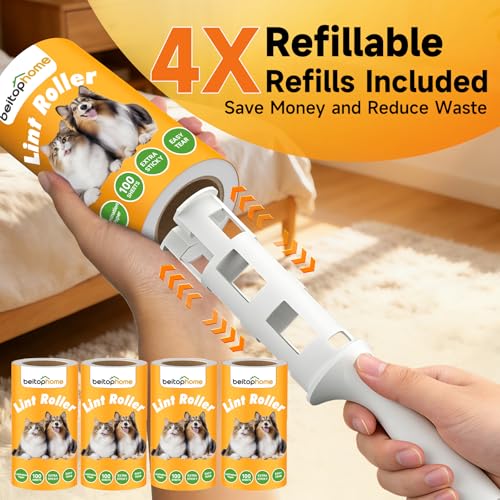 600 Sheets Extra Sticky Lint Roller for Pet Hair - view 4