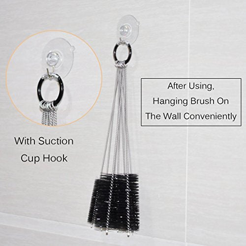 10 Pcs 8.2 Inch Tube Cleaning Brushes, Nylon Cleaner Brush - view 3