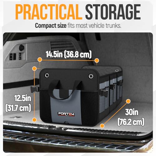 Trunk Organizer - Collapsible Car Organizer & Storage Bag for SUVs - view 3