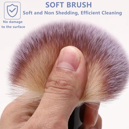 3 Pack Exquisite Microfiber Duster Brushes, Feather Duster,Car Interior Cleaning Brush - Cleaning Tool Efficient Dust Removal for Car Interior, Computers, Keyboards, Photo Frames, Digital Devices - view 5