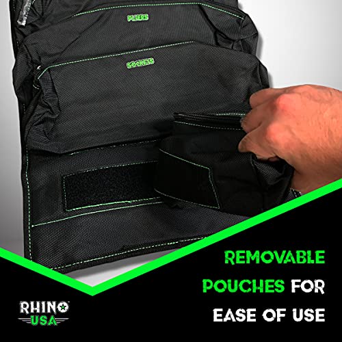 Tool Bag Roll - Heavy Duty Canvas Organizer for Tools - view 2