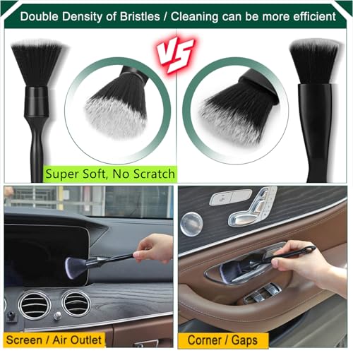 Car Interior Duster Detail Brushes, Soft Bristles Brush - view 4