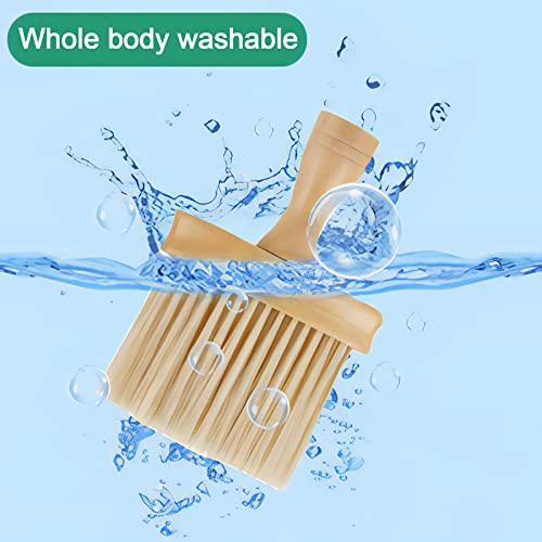 High Density Ultra Soft Detail Brush Car Interior Dust Brush Accessories Car Detailing Brush Soft Hair Wooden Brush Deep Cleaning Tool Kit Keyboards Laptop Sofa Dusting Brush (A-1PC) - view 6