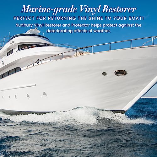 Vinyl Restorer and Protector, Boat Vinyl Cleaner, Marine Vinyl Restorer, Essential Boat Accessories, 16 oz - view 4