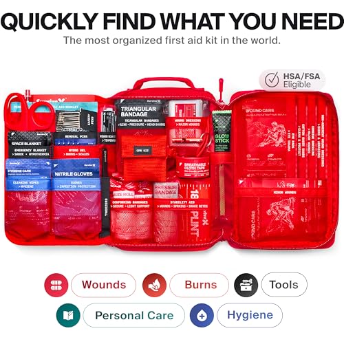 Large First Aid Kit, Emergency Kit for 3-4 People - view 2