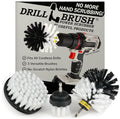Car Detailing Kit - Soft Drill Brush Set - Nylon Scrub Brush