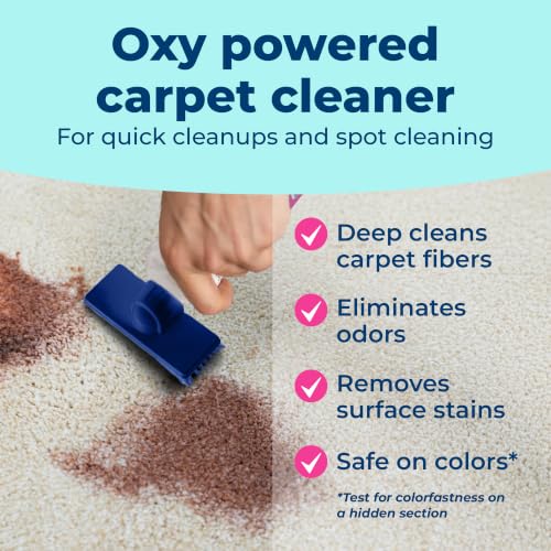 Oxy-Powered Carpet Cleaner with Built-In Brush, Foaming Spot & Stain Remover for Rugs, Upholstery & High-Traffic Areas, No-Rinse Formula, 13.5 Fl Oz (Pack of 3) - view 3