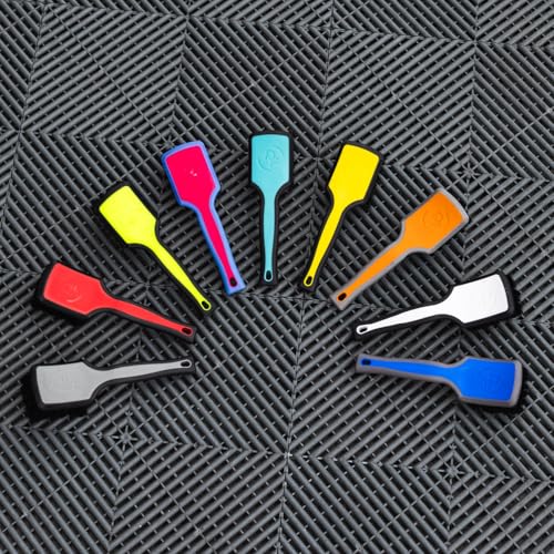 ProGrip Interior Scrub Brush - Soft Bristles - Rubber Grip for Maximum Stability and Comfort - Curved Head Profile for Better Clearance - Octane Riptide - view 3