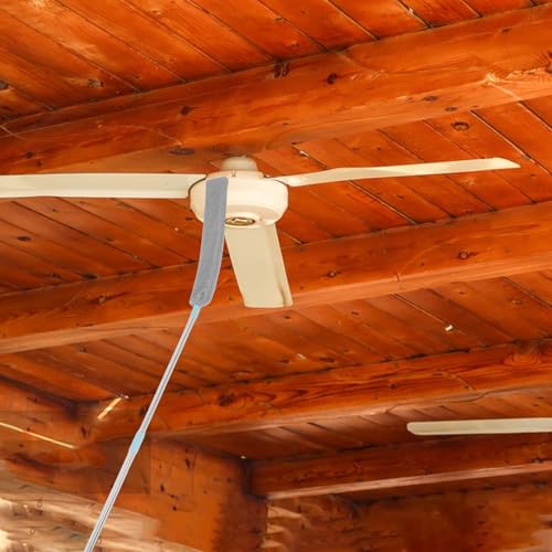 Extendable Microfiber Duster with Retractable Brush for Cleaning High Ceilings, Furniture Gaps, and Ceiling Fans – Lightweight Electrostatic Dust Remover for Home and Bed Cleaning - view 4