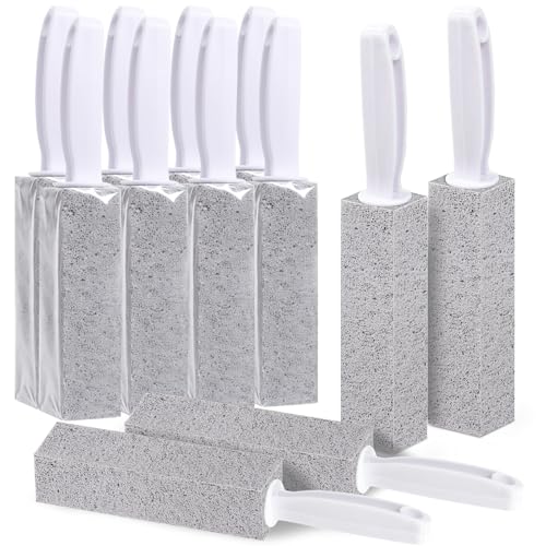12 Pack Toilet Pumice Cleaning Stone with Handle