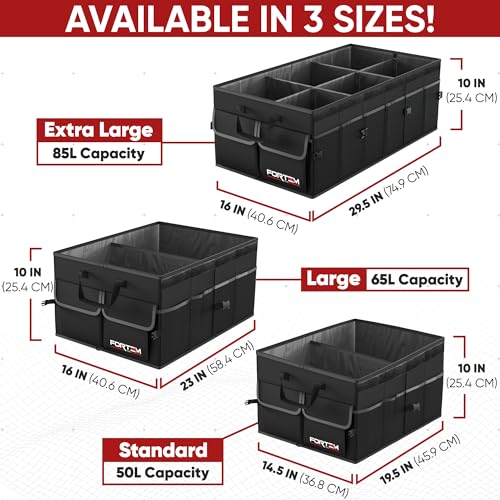 Trunk Organizer - Foldable Car Organizer & Storage for SUVs & Trucks - view 3