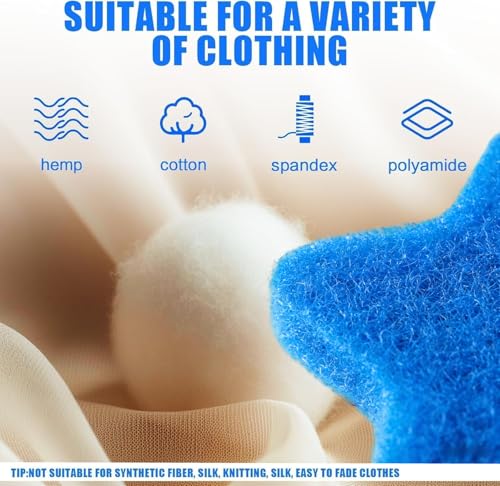 6 PCS Pet Hair Remover for Laundry – Effectively Removes Fur, Lint & Dander – Reusable, Eco-Friendly Laundry Pet Hair Catcher – Gentle on Clothes, Protects Machine, Easy to Use & Clean (Blue) - view 2