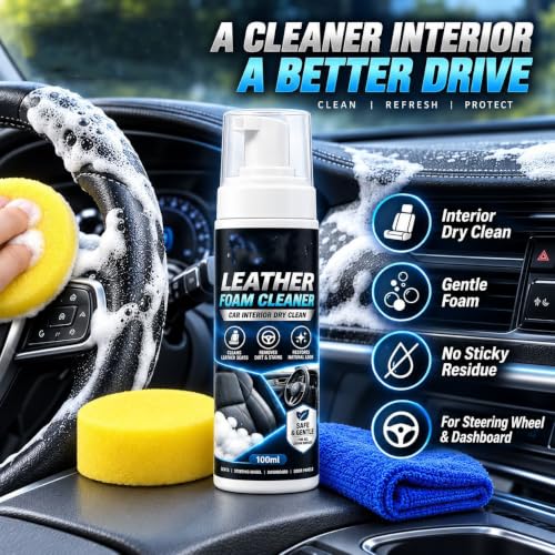Car Interior Leather Foam Cleaner Kit, Car Interior Foam Cleaner，50 - view 7