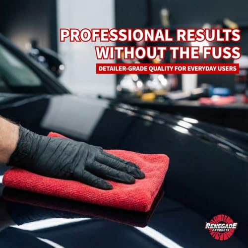 Renegade Essential Cleaning Bundle – Complete Car & Truck Detailing Kit with 4 Sprays, Microfiber Towels & Wheel Brush – Interior & Exterior Cleaner Set - view 5