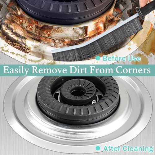 Crevice Cleaning Brush,New Multifunctional Gap Cleaning Brush Tool,Thin Scrub Brush Hard-Bristled Gap Scrub Brush for Bathroom Kitchen Tiles Window Door Slots(5pcs) - view 6