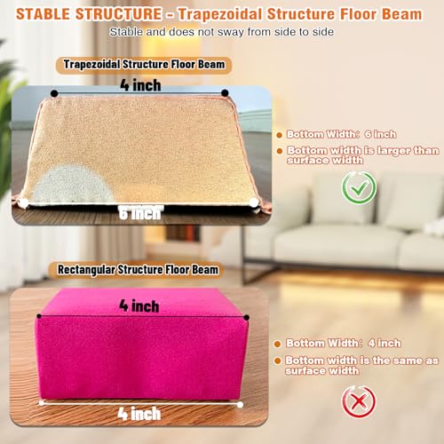6 FT / 8 FT / 9 FT Folding Gymnastics Beam Foam Balance Floor Beam - view 4