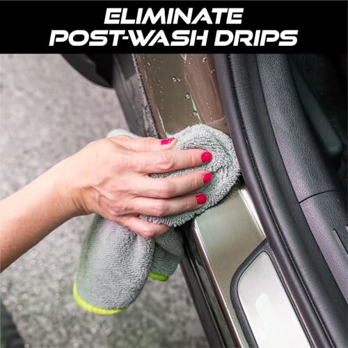 Utility Microfiber Towels for Cars, 16 x 16 Inch, 8 Pack - view 3
