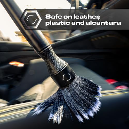 Car Detailing Brush Set, 2 Pack - Ultra Soft Bristles, Interior - view 6
