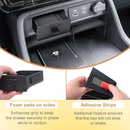3PCS Center Console Organizer Insert Tray for Honda Pilot & Passport - view 4