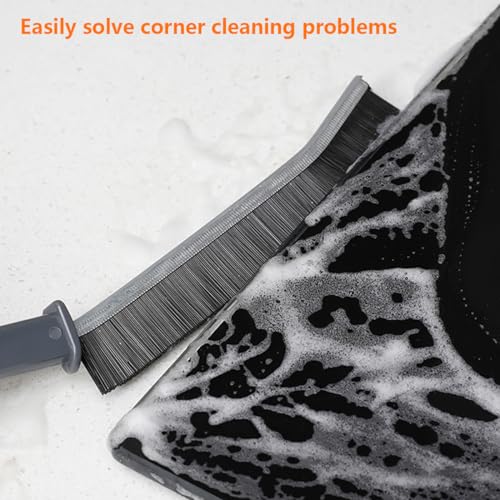 3Pcs Crevice Cleaning Brush, 2024 New Multifunctional Gap Cleaning Brush Tool, Bathroom Kitchen Gap Brush, Grout Cleaner Brush Hard Bristle Crevice Cleaning Brush - view 5