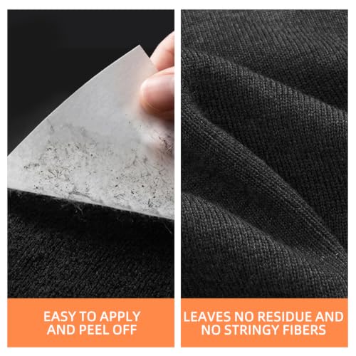 White Lint Remover Sticky Sheets, 8 Pack 50 Sheets Each (100×80mm) - view 4