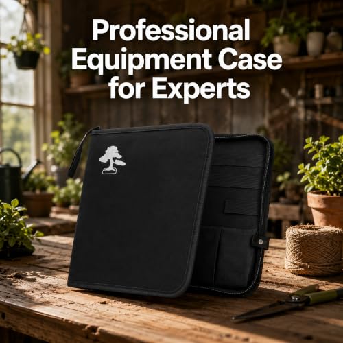 Bonsai Tool Organizer Roll Bag, Garden Pruning Equipment Case - view 6