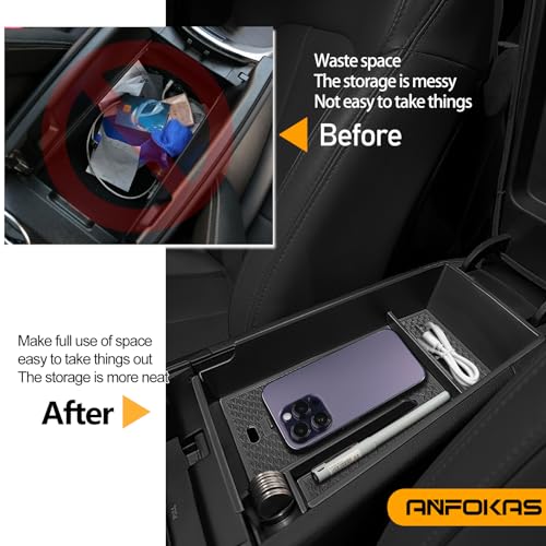 For Kia K5 2021-2026 GT Line Center Console Organizer Armrest Box - view 4