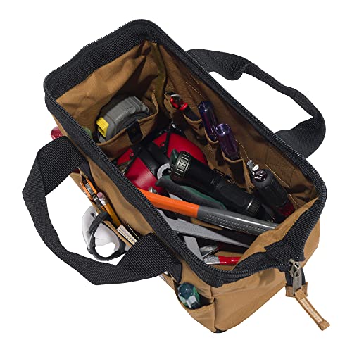 Trade Series Tool Bag, Medium, Brown - view 4