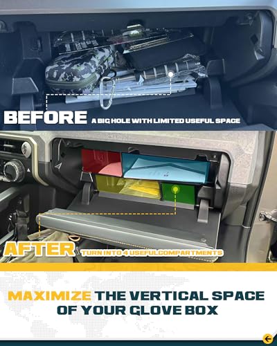 Glove Box Organizer Fit for 2024-2026 Toyota Tacoma - view 5