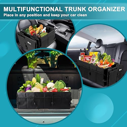 Large Trunk Organizer - 98L Collapsible Car Storage Organizer - view 7