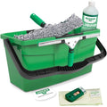 Window Cleaner Kit - Washer, Squeegee, Bucket, Liquid, Scraper, Cloth