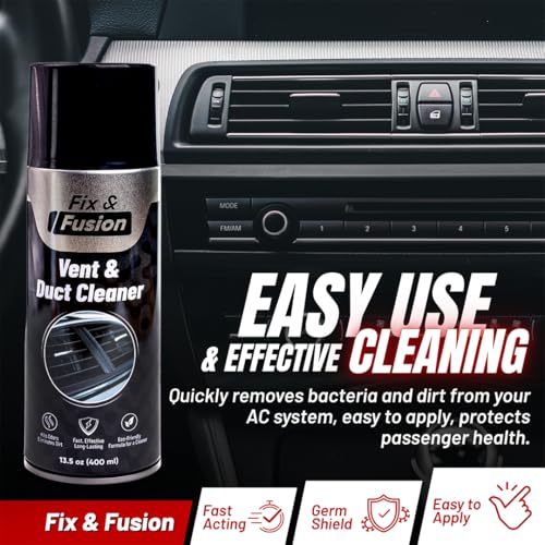 A/C Vent and Duct Cleaner (13.5 oz)| Foaming Spray for Car Air Conditioner | Freshens & Cleans Dust Build-Up | Fast, No-Rinse Formula | Automotive HVAC Refresher & Detailer (4 Pack) - view 5