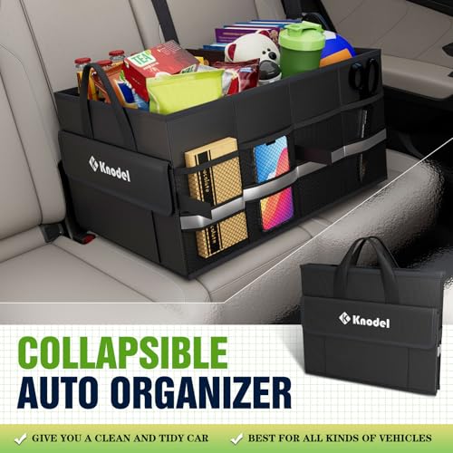 Trunk Organizer for Car, SUV, Truck and Sedan (Small, Black) - view 2