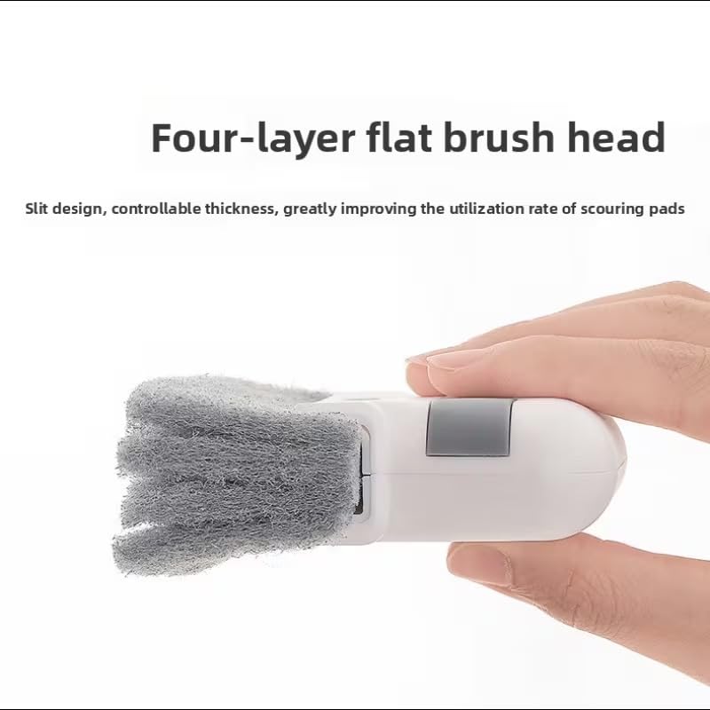 8PCS Window Groove Cleaning Brush, Window Track Cleaner Tools for Sliding Door Track, Window Sill, Window Seal - view 4