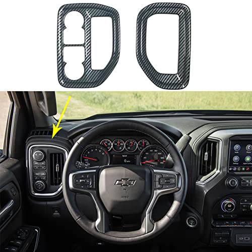 Dash Side Air Vent Trim Cover for 2019‑2022 Chevy Silverado 1500 - view 7