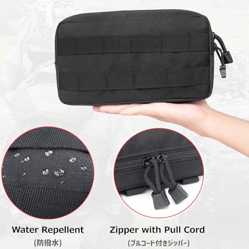 Equipment Multi-Purpose Tactical EDC Admin MOLLE Pouch Utility Tools Bag Organizer Military Waist Belt Modular Attachment - view 4
