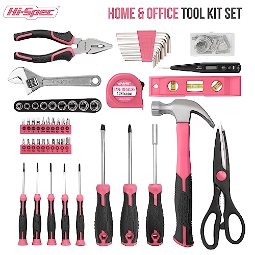 Woman Home DIY Repair Pink Tool Kit with Portable Toolbox Case - view 2