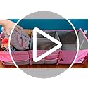 LIBZAKI Oversize 4 in 1 Car Trunk Storage Organizer, Multi Compartment Collapsible Trunk Storage Box with Cooler Bag for Car Truck SUV-Black - view 7