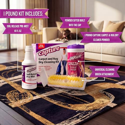Carpet Total Care Kit 100: Dry Rug Powder Cleaner w/Pre-Mist Spray - view 2
