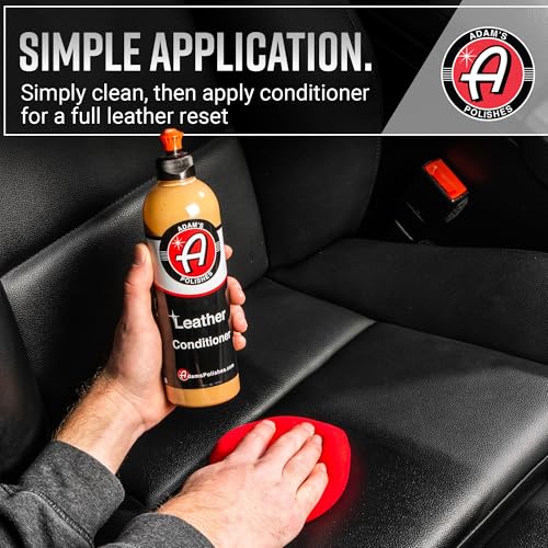 Leather Care Kit - Leather Cleaner & Conditioner Car Cleaning Supplies | UV Protection for Interior Accessories Steering Wheel Seat Dash Vinyl Shoe Polish Jacket - view 4