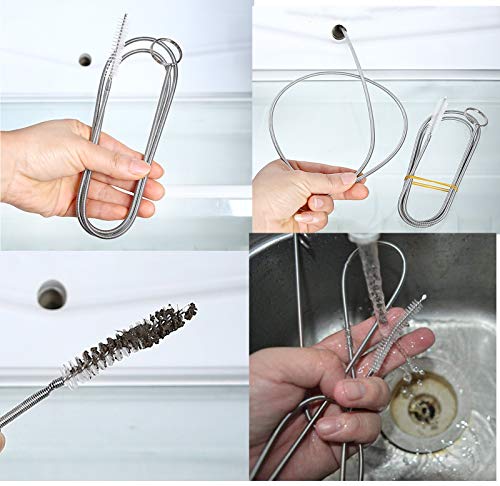 2 Pack 60 Inch Long Pipe Cleaner Flexible Tube Cleaning Brush - view 3