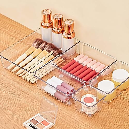 13-Piece Drawer Organizers with Non-Slip Silicone Pads, 5-Size - view 2