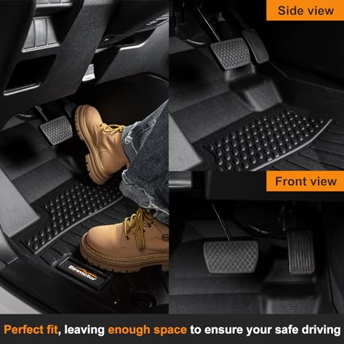 Floor Mats & Cargo Liner for 2022-2026 Lexus NX Hybrid & Plug-in Hybrid (Only NX350h/ NX450h+)(Cargo Mat for Top Position), TPE Car Mats for NX Hybrid Accessories - view 3