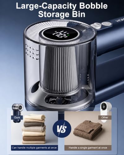 2-in-1 Rechargeable Lint Shaver, 3 Extra Blades - view 5