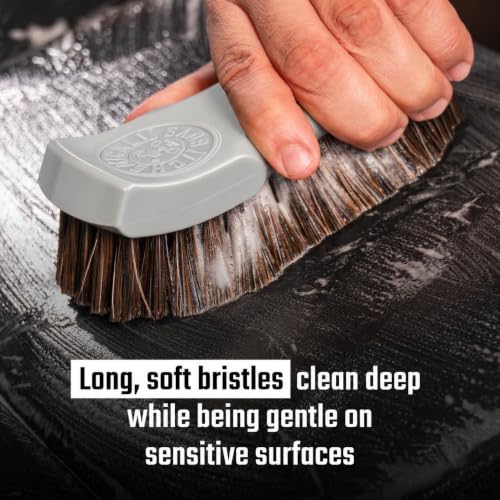 Long Bristle Horsehair Leather Cleaning Brush for Interiors - view 2